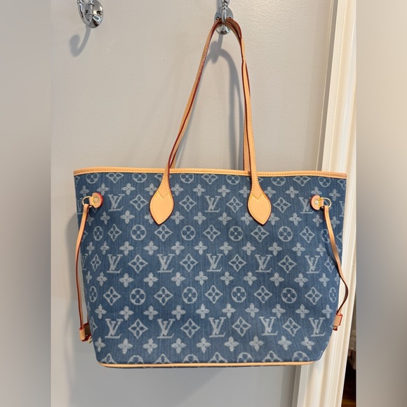 Denim Tote Bag, never used - Picture 1 of 4